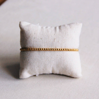 Pulsera de acero con cuentas «Small» - oro